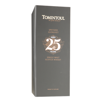 TOMINTOUL 25YO Speyside Single Malt Whisky 0,70 ltr
