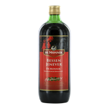 DE MONNIK bessenjenever 1,0 ltr.