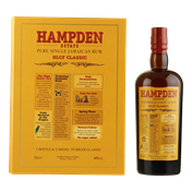 HAMPDEN Jamaican Rum Overproof 0,70 ltr coffret+2glazen