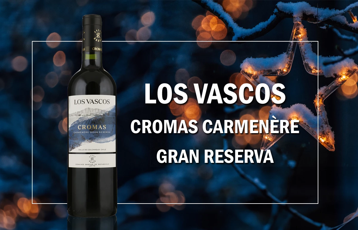 Los Vascos - Cromas Carmenère Gran Reserva - Perswijn Top-101 van 2023