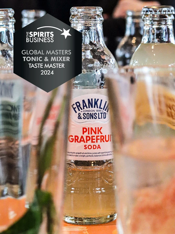 Franklin & Sons Pink Grapefruit Soda op Tonic & Mixer Masters 2024