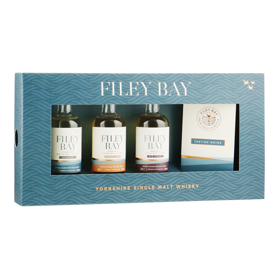 FILEY BAY Tasting set 3x5cl (Flagship/STR/Peated Finish)