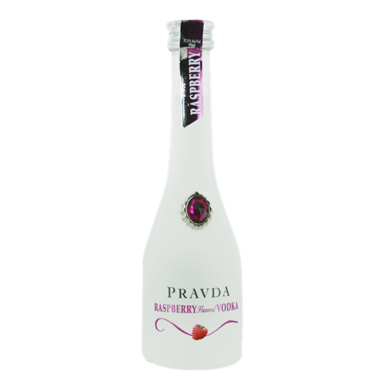PRAVDA Raspberry Vodka miniatuur