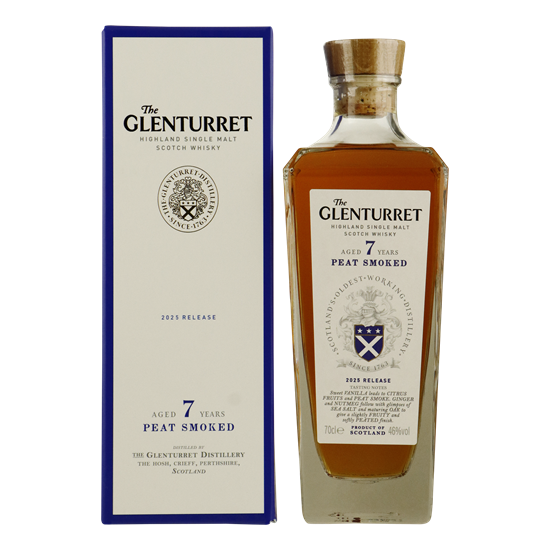 GLENTURRET 7YO Peat Smoked 2025 0,70 ltr