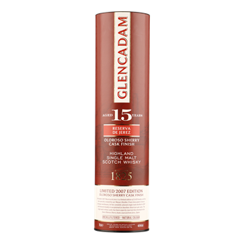 GLENCADAM 15YO Oloroso Sherry Cask Finish 2007 0,70 ltr