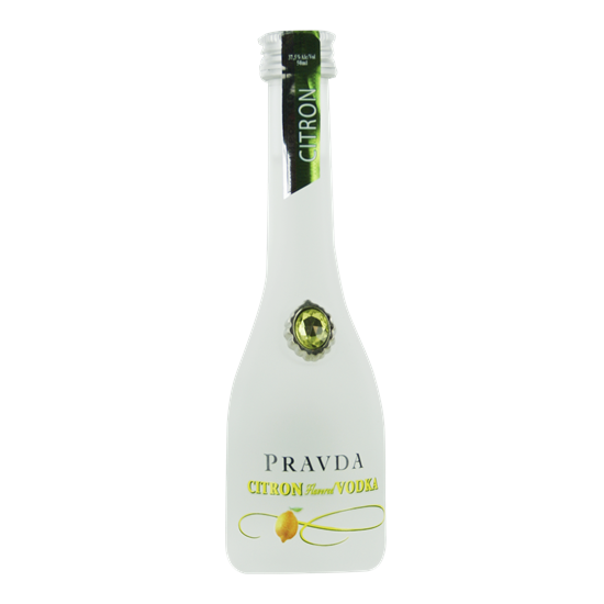 PRAVDA Vodka Citron miniatuur