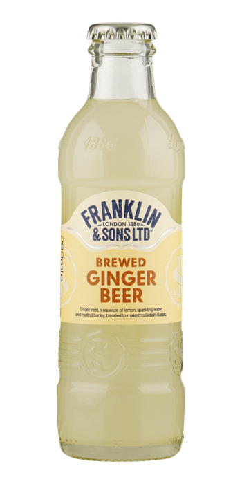 FRANKLIN & SONS Brewed Ginger Beer 24x20cl