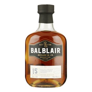 BALBLAIR 15YO Highland Single Malt Whisky 0,70 ltr