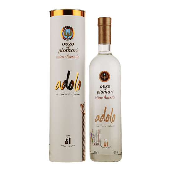 PLOMARI Adolo Ouzo 42% 0,70 ltr in tube