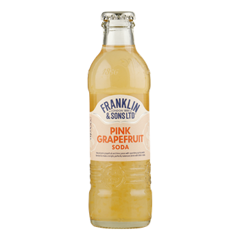 FRANKLIN & SONS Pink Grapefruit Soda 24x20cl