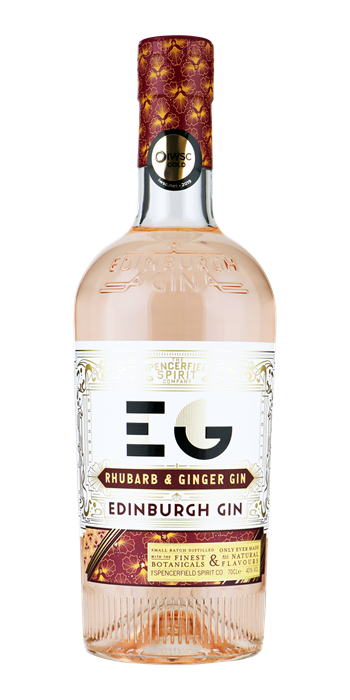 EDINBURGH Gin Rhubarb & Ginger 40% 0,70 ltr