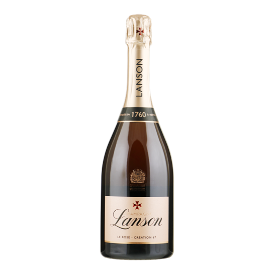 CHAMPAGNE LANSON Le Rose Creation Brut in GVP