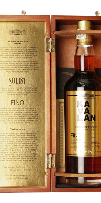 KAVALAN Single Malt Whisky Fino Sherry Cask Solist 0,70 ltr.