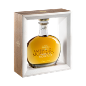 FRANCOLI Grappa l'Ambra Moscato Riserva 0,70 ltr -in frame