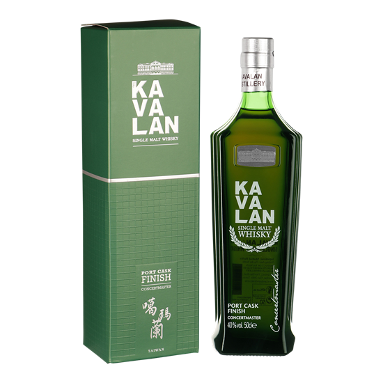 KAVALAN Single Malt Concertmaster Port Cask Finish 0,50 ltr.