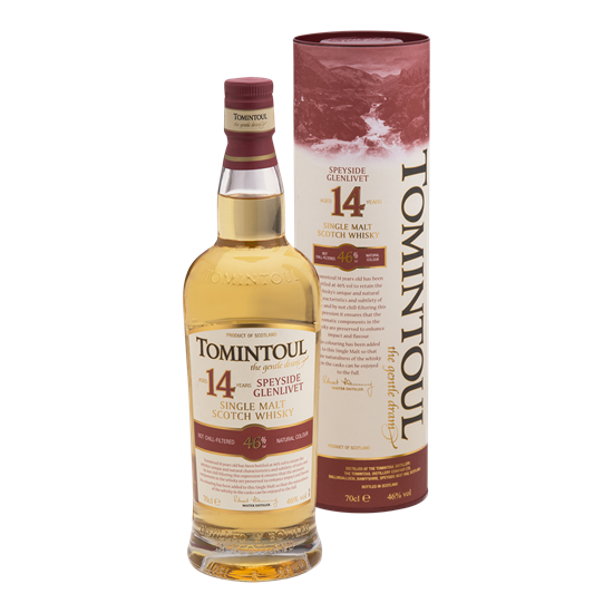 TOMINTOUL 14YO Speyside Malt 0,70 ltr