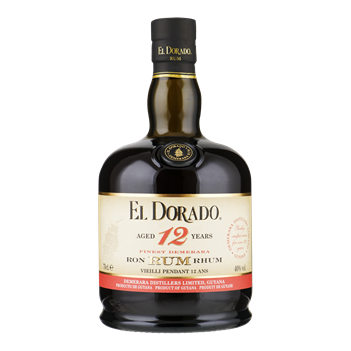 EL DORADO rum 12 Years Old 0,70 ltr.+ omdoos