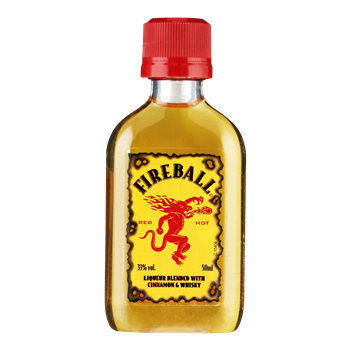 FIREBALL Cinnamon Whisky 5cl PET-flesje