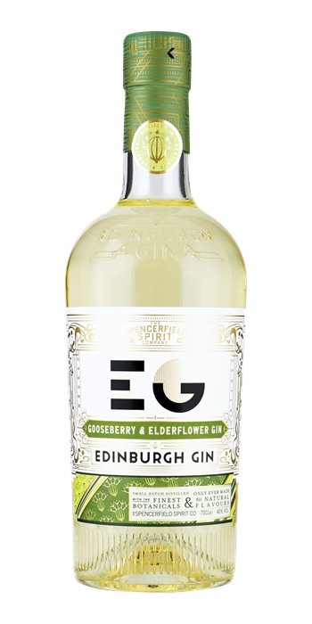 EDINBURGH Gin Gooseberry & Elderflower 40% 0,70 ltr