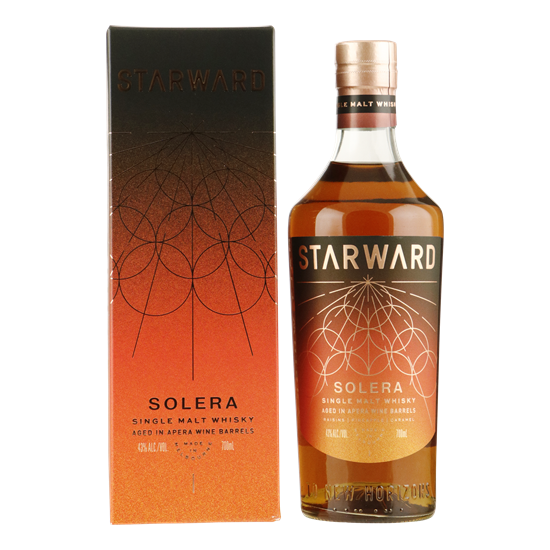 STARWARD Solera Single Malt Australian Whisky 0,70 ltr