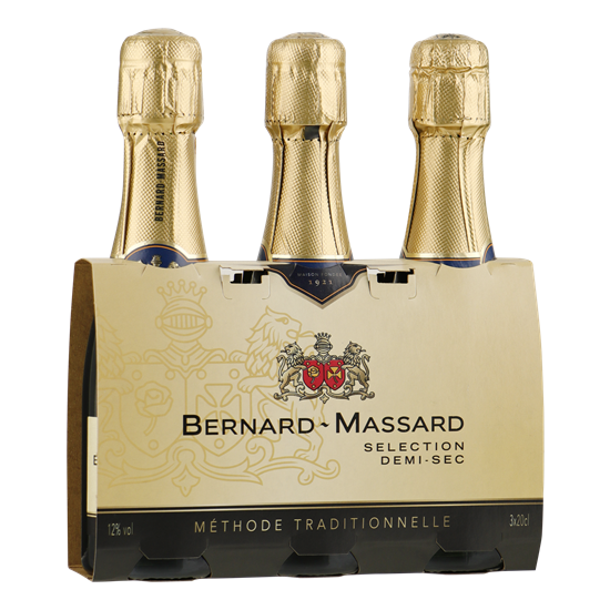 BERNARD MASSARD Selection Demi-Sec 3x0,20 ltr