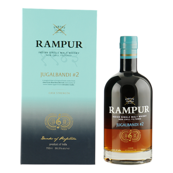 RAMPUR Jugalbandi Calvados Small Batch 56,3% 0,70 ltr