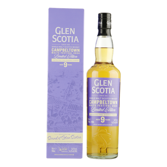 GLEN SCOTIA 9YO Fino Sherry Festival 2024 56,2 % 0,70 ltr