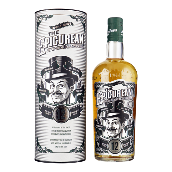 THE EPICUREAN 12YO Lowland Blended Malt Whisky 0,70 ltr