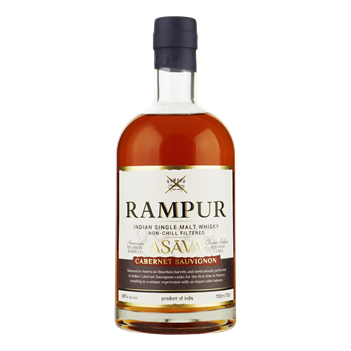 RAMPUR Asava Indian Single Malt Whisky 0,70 ltr