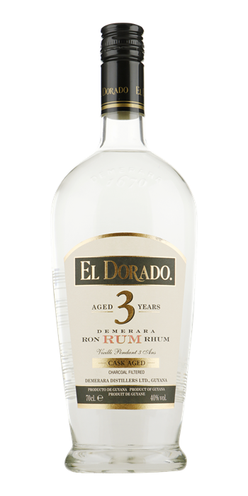 EL DORADO rum 3 Years White Cask Aged 0,70 ltr