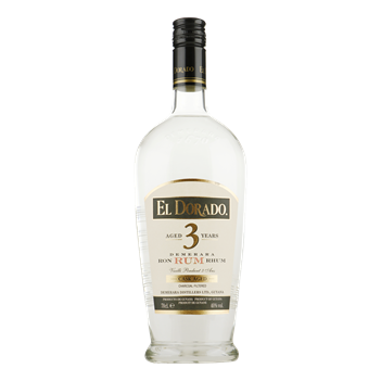 EL DORADO rum 3 Years White Cask Aged 0,70 ltr