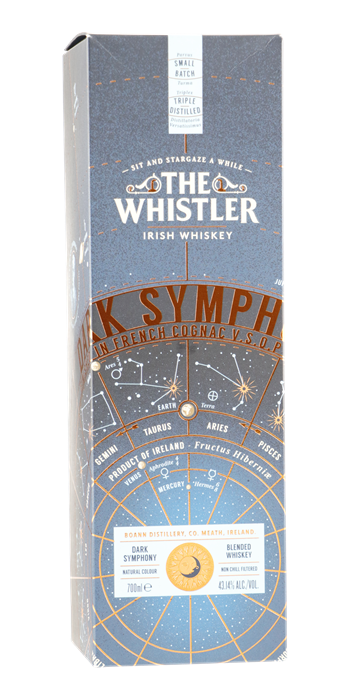 THE WHISTLER Dark Symphony Irish Whiskey Cognac Finish 0,70l