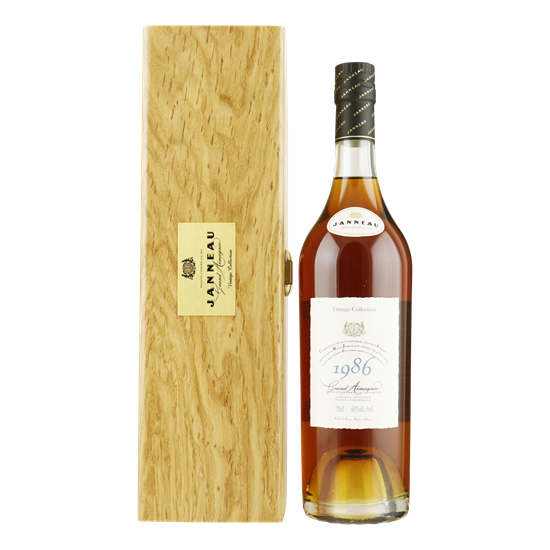 JANNEAU Armagnac Vintage 1986 0,70 ltr