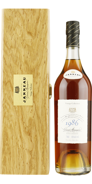 JANNEAU Armagnac Vintage 1986 0,70 ltr