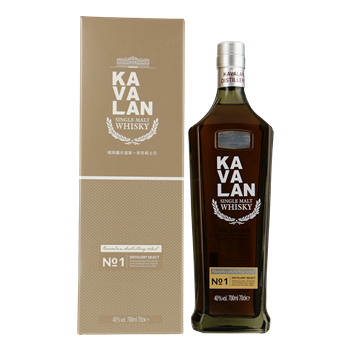 KAVALAN Distillery Select No1 Single Malt Whisky 0,70 ltr
