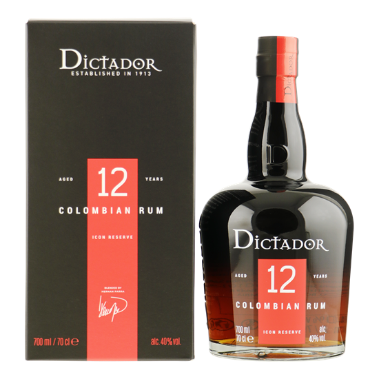 DICTADOR Aged Rum 12 Years 40% 0,70 ltr