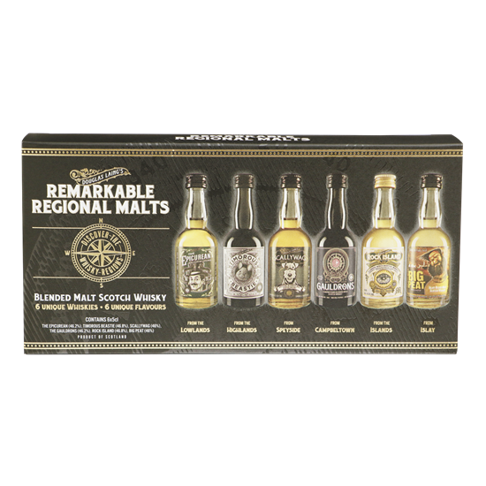 REMARKABLE REGIONAL MALTS Minipack 6x5cl