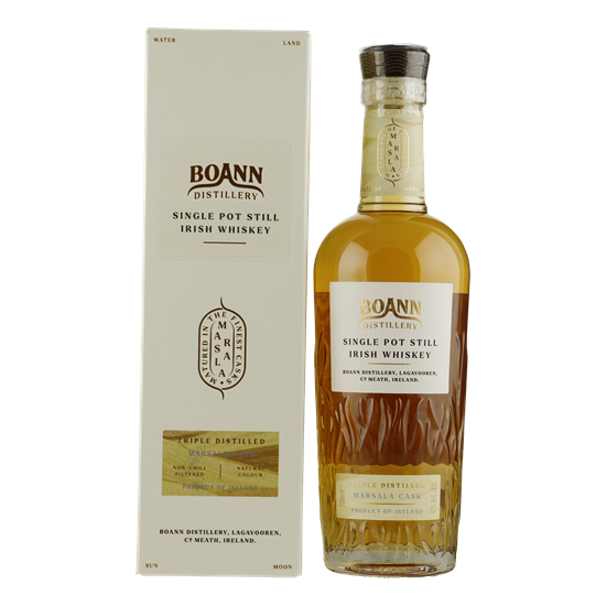 BOANN Irish Whiskey Single Pot Still Marsala Cask 0,70ltr