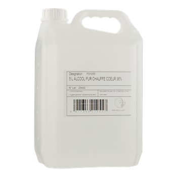 ALCOHOL 96% Chauffe Coeur demyon 5,0 ltr.