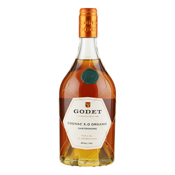 GODET Cognac Gastronome Organic XO 0,70 ltr