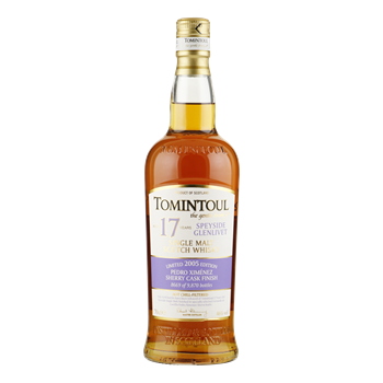 TOMINTOUL 17YO 2005 PX Sherry Cask Finish 0,70 ltr