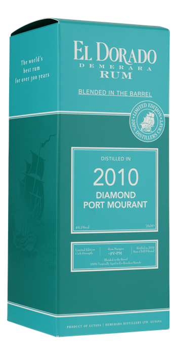 EL DORADO Diamond Port Mourant 2010 49,1% 0,70 ltr