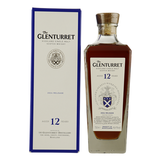 GLENTURRET 12YO 2024 0,70 ltr