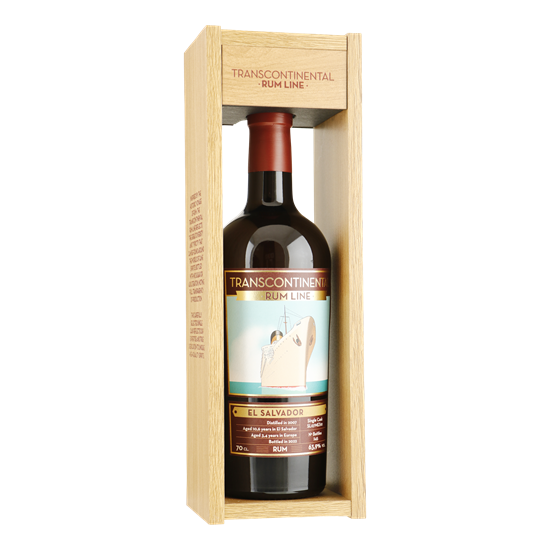 TRANSCONTINENTAL Rum El Salvador 2007 SC 14YO 63,9% 0,70 ltr