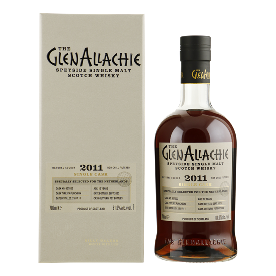 GLENALLACHIE 12YO PX Puncheon Single Cask CS Netherlands