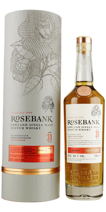 ROSEBANK 31YO Lowland Single Malt 48,1% 0,70 ltr