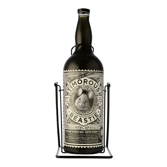 TIMOROUS BEASTIE Highland Malt Whisky 4,5 ltr + Cradle+