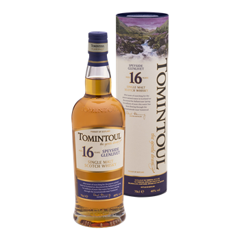 TOMINTOUL 16YO Speyside Single Malt 0,70 ltr