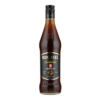 RON MIEL Arehucas Guanche honing rum 0,70 ltr