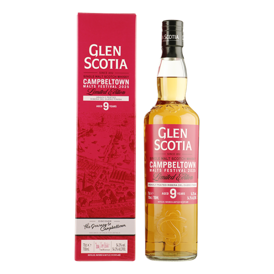 GLEN SCOTIA 9YO Campbeltown Malts Festival 2025 C.Str. 0,70l